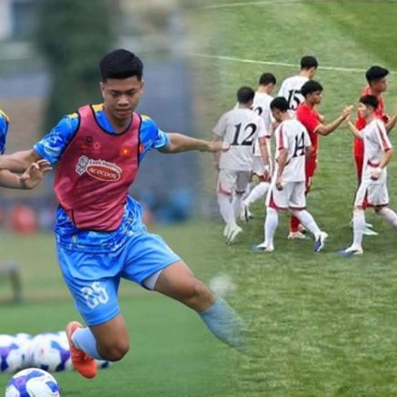 Video bàn thắng U23 Việt Nam: Minh Tâm xé lưới U23 Triều Tiên tại CFA Team China 2026
