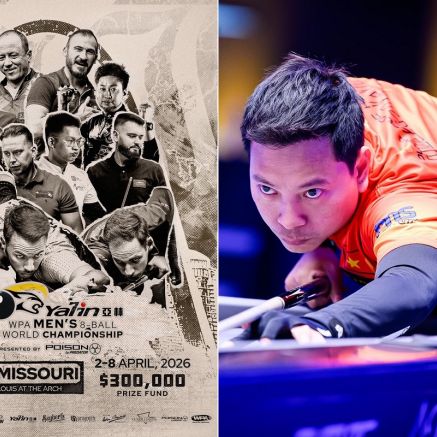 Giải billiards vô địch Thế giới 8 bi nam 2026: Tiền thưởng choáng ngợp, Hoàng Sao khi nào thi đấu?