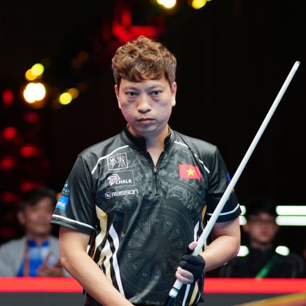 Kết quả thi đấu của Dương Quốc Hoàng ở Giải Vô địch Thế giới 8 bi 2026: Xuống chơi ở nhánh thua