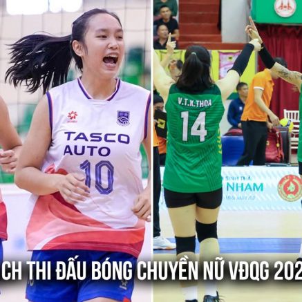 Lịch thi đấu Giải bóng chuyền nữ VĐQG 2026 Vòng 1 - Link xem trực tiếp bóng chuyền nữ Việt Nam