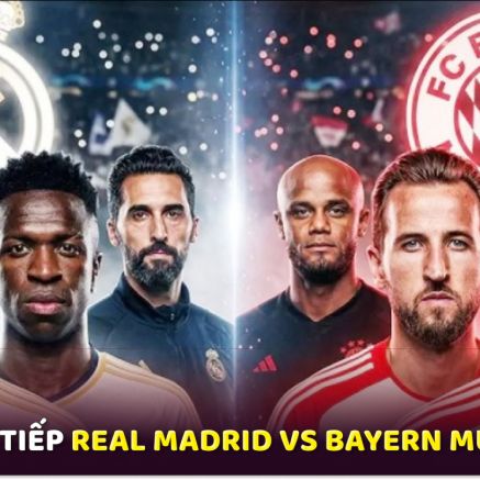 Trực tiếp bóng đá Real Madrid vs Bayern Munich, 2h ngày 8/4 - Link xem Cúp C1 Champions League HD