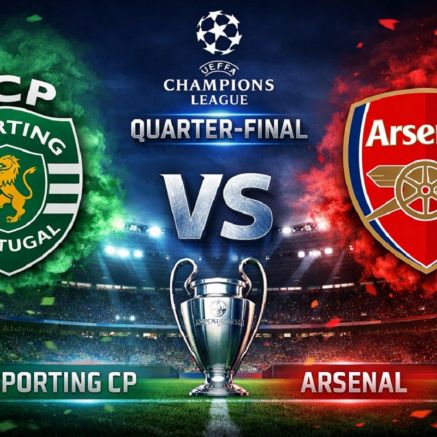 Trực tiếp Sporting vs Arsenal - 02h00 ngày 8/4 - Link xem trực tiếp Tứ kết UEFA Champions League mới nhất