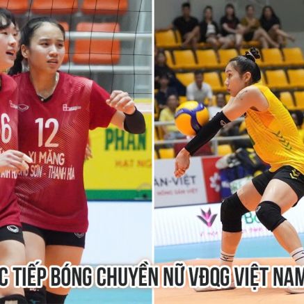 Link xem trực tiếp bóng chuyền nữ Việt Nam VĐQG hôm nay 11/4: VTV Bình Điền Long An áp sát ngôi đầu?