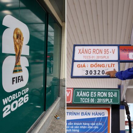 Giá xăng dầu chiều hôm nay 14/4: RON 95-V áp sát 25.000 đồng/lít, CĐV tới World Cup 2026 mừng thầm