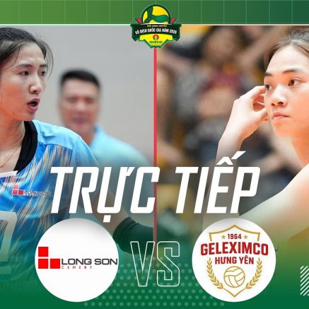 Trực tiếp bóng chuyền nữ Việt Nam VĐQG hôm nay 16/4 - Link xem XMLS Thanh Hóa vs Geleximco Hưng Yên