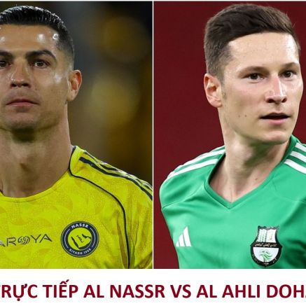 Trực tiếp bóng đá Al Nassr vs Al Ahli Doha - Bán kết AFC Champions League 2: Ronaldo lập kỷ lục