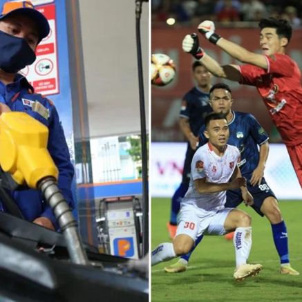 Giá xăng dầu mới nhất chiều 22/4: RON95 'rẻ hết nấc', giá vé xem HAGL vs Hải Phòng rẻ hơn 1 lít xăng
