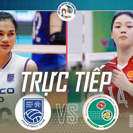 Link xem trực tiếp bóng chuyền nữ Việt Nam hôm nay - Cúp Hùng Vương 2026: Hà Nội Tasco vs BCTT BĐ19