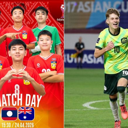 Xem trực tiếp U17 Lào vs U17 Australia ở đâu, kênh nào? - Trực tiếp U17 Đông Nam Á 2026