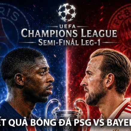 Kết quả bóng đá PSG vs Bayern lúc 2h00 ngày 29/4 - Kết quả bóng đá Cúp C1 Champions League mới nhất