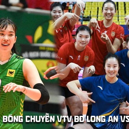 Trực tiếp bóng chuyền nữ Cúp VTV9 Bình Điền 15/5 - Chủ nhà VTV BĐ Long An thua đau CLB Giang Tô