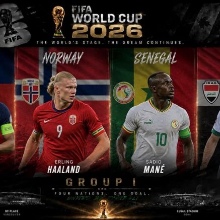 Lịch thi đấu bảng I - World Cup 2026: Haaland đại chiến Mbappe, ĐT Na Uy nguy cơ bị loại sớm
