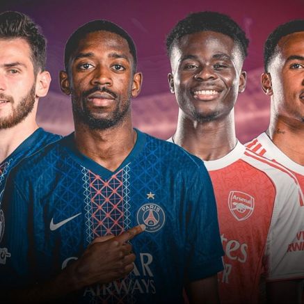 Lịch thi đấu Chung kết Champions League 30/5: Saka lu mờ trước Dembele, PSG đại thắng Arsenal?
