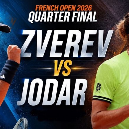 Kết quả tennis Rafael Jodar vs Alexander Zverev - Tứ kết Roland Garros 2026: Kịch bản khó tin