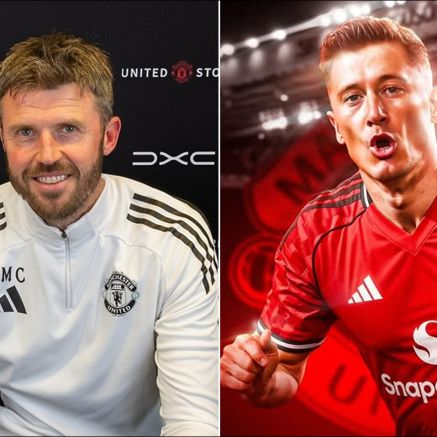 HLV Michael Carrick được hiến kế, Man Utd kích hoạt 'bom tấn' Robert Lewandowski trong 48h tới?