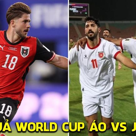 Kết quả, tỷ số Áo vs Jordan hôm nay 17/6 - World Cup 2026: Bại tướng của ĐT Việt Nam đi vào lịch sử