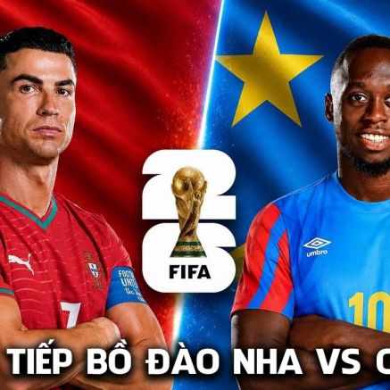 Link xem trực tiếp bóng đá Bồ Đào Nha vs Congo 0h ngày 18/6 - World Cup 2026: Ronaldo xô đổ kỷ lục