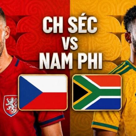 VTV trực tiếp bóng đá CH Séc vs Nam Phi - Link xem trực tiếp World Cup 2026 hôm nay 18/6