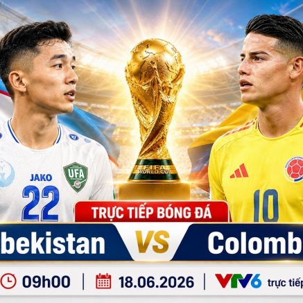 Kết quả bóng đá, tỷ số Uzbekistan vs Colombia - World Cup 2026: Mưa bàn thắng, châu Á nếm trái đắng