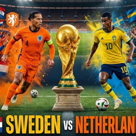VTV trực tiếp bóng đá Hà Lan vs Thụy Điển - Link xem trực tiếp World Cup 2026 hôm nay 21/6