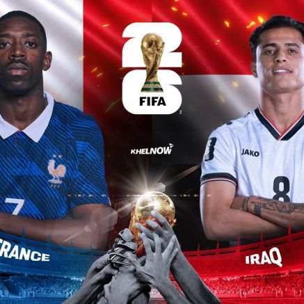 Dự đoán tỷ số bóng đá Pháp vs Iraq - 4h ngày 23/6 - World Cup 2026: Đại diện châu Á thảm bại?