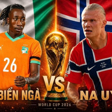 Dự đoán kết quả, tỷ số Bờ Biển Ngà vs Na Uy - World Cup 2026: Siêu máy tính tin Erling Haaland