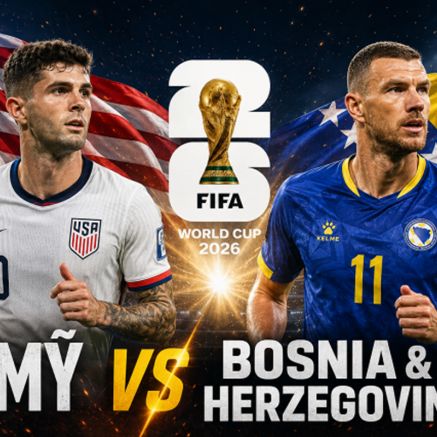 Dự đoán tỷ số Mỹ vs Bosnia, 7h ngày 2/7 - Nhận định bóng đá Wolrd Cup 2026