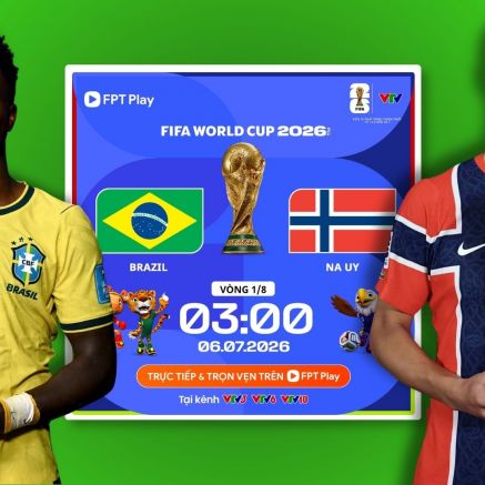 TRỰC TIẾP bóng đá Brazil vs Na Uy, 03h00 ngày 6/7 - Link xem trực tiếp World Cup 2026 trên VTV6, VTV3
