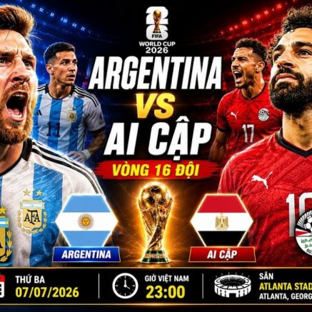 Kết quả bóng đá, tỷ số Argentina vs Ai Cập - World Cup 2026: Salah toả sáng, Messi nhận trái đắng