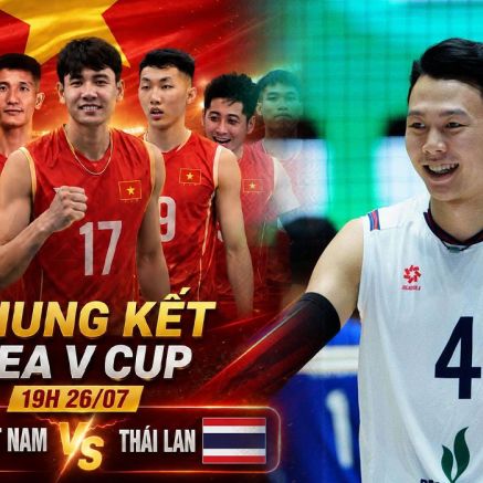 TRỰC TIẾP bóng chuyền Việt Nam vs Thái Lan hôm nay 26/7 - Link xem trực tiếp bóng chuyền SEA V.Cup 2026