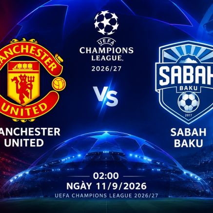 TRỰC TIẾP bóng đá Man United vs Sabah -  Link xem trực tiếp UEFA Champions League hôm nay 11/9
