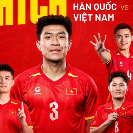 Kết quả bóng đá U23 Hàn Quốc vs U23 Việt Nam - Link xem trực tiếp bóng đá nam ASIAD 2026 trên VTV6