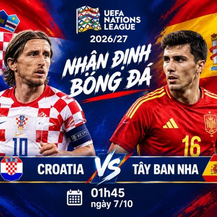 Dự đoán kết quả, tỷ số Croatia vs Tây Ban Nha - Nhận định bóng đá UEFA Nations League hôm nay 6/10