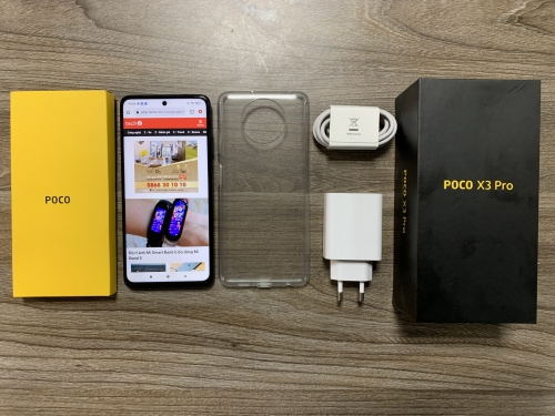 Đập hộp POCO X3 PRO với chip Snapdragon 860 giá từ 6,99 triệu đồng