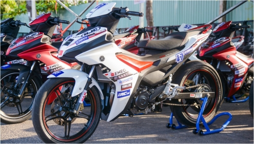 Winner X has just released a limited edition, the Yamaha Exciter 155 immediately responded with an excellent version of the race track