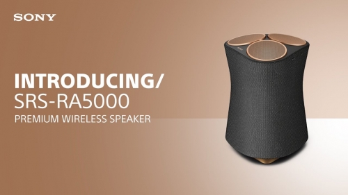 Sony launches new high-end 360-degree speakers SRS-RA5000 and SRS-RA3000