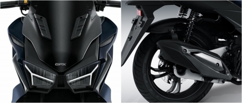 People have a fever before the ‘challenger’ Honda Air Blade: The price is about 50 million, the design is very eye-catching