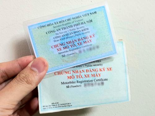 How to apply for a new vehicle registration certificate when it is unfortunately lost?