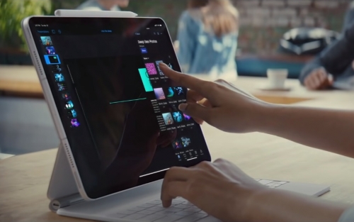 Apple released a promotional video for iPad M1 ‘coffeeing’ desktop users