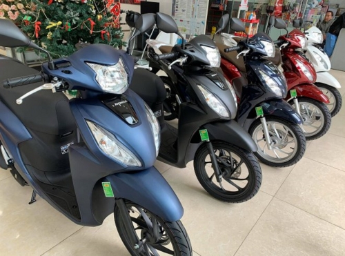 Honda Vision, Honda SH and a series of popular scooters have a new proposed selling price, slightly increased compared to the old price
