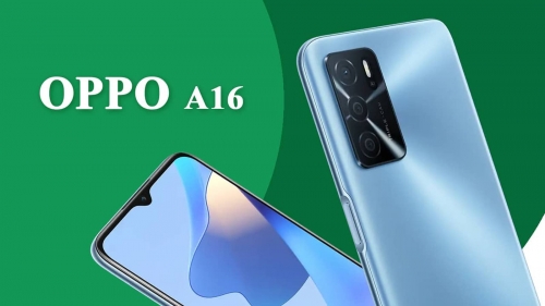 Oppo A16 ra mắt quốc tế với Helio G35, pin 5.000 mAh và giá vẫn rẻ không ngờ