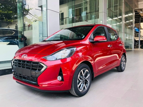 Hyundai Grand i10 2021 surprises the dealer with a beautiful design, the price is expected to threaten VinFast Fadil