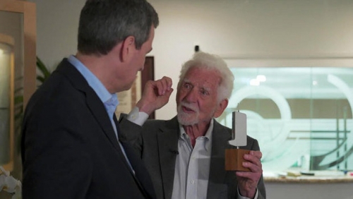 Portrait of the “father” of mobile phones