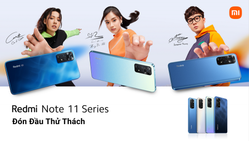 Xiaomi Vietnam officially launched the Redmi Note 11 product line with the team to meet the challenge