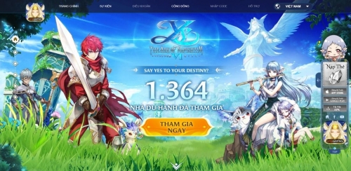 Suddenly opening the pre-registration page, Ys 6 Mobile – The Ark of Napishtim made waves in the gaming community