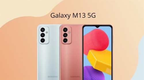 Samsung Galaxy M13 5G official design revealed: 3 personality color options with 50MP main camera