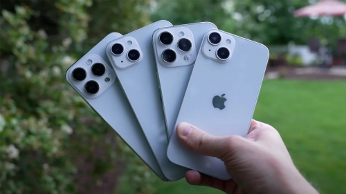 Video on hand iPhone 14: The design has not changed much.  48MP camera!