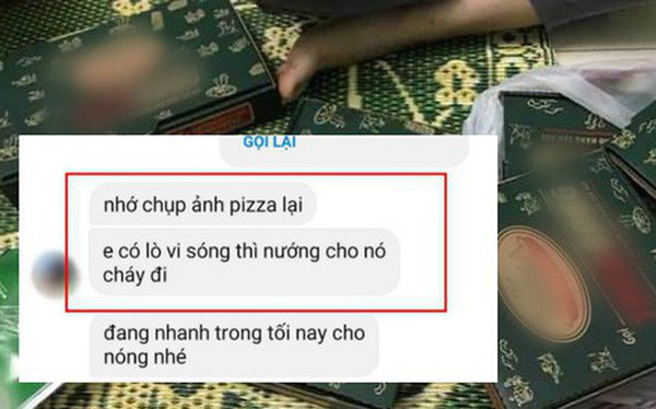 Lộ tin nhắn nghi của admin hội review đồ ăn, bảo "nướng cho bánh cháy đi" để đăng bài "bóc phốt" một cửa tiệm pizza ở Thanh Hóa Lộ tin nhắn nghi của admin hội review đồ ăn, bảo "nướng cho bánh cháy đi" để đăng bài "bóc phốt" một cửa tiệm pizza ở Thanh Hóa