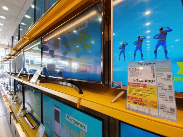 Điện máy Xanh cho đổi TV Asanzo lấy TV khác Điện máy Xanh cho đổi TV Asanzo lấy TV khác