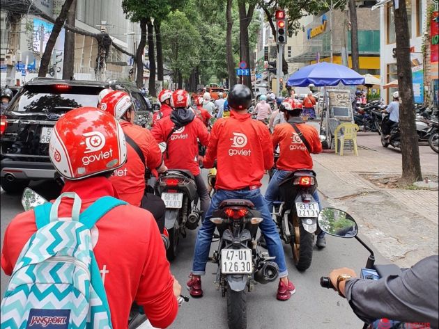 Go-viet chính thức nhân giá giờ cao điểm, tương tự Grab Go-viet chính thức nhân giá giờ cao điểm, tương tự Grab